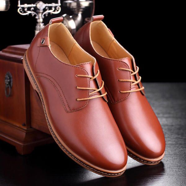 Suurikokoiset Miesten Business-kengät Tasaiset Rento Pehmeät Oxfords-kengät